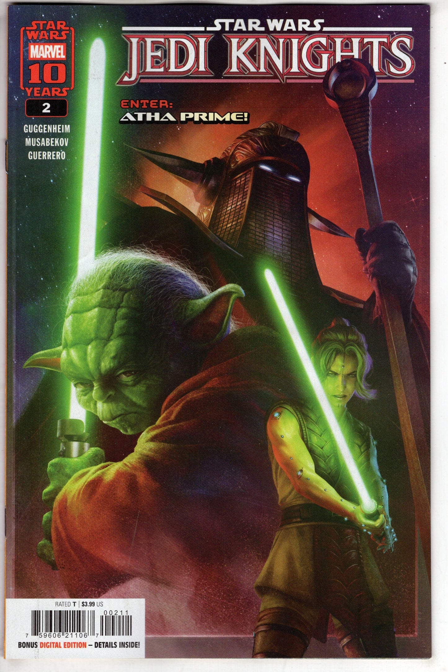 Marvel COMIC BOOK STAR WARS: JEDI KNIGHTS #2