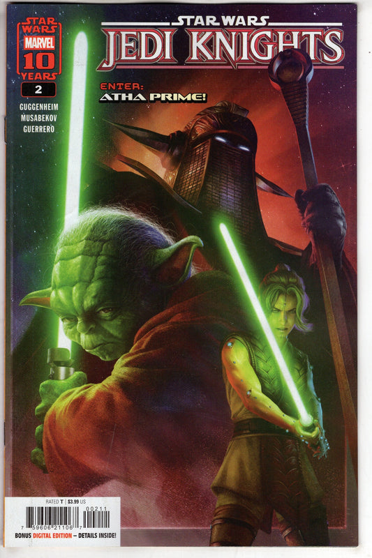 Marvel COMIC BOOK STAR WARS: JEDI KNIGHTS #2