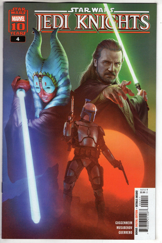 Marvel COMIC BOOK STAR WARS: JEDI KNIGHTS #4