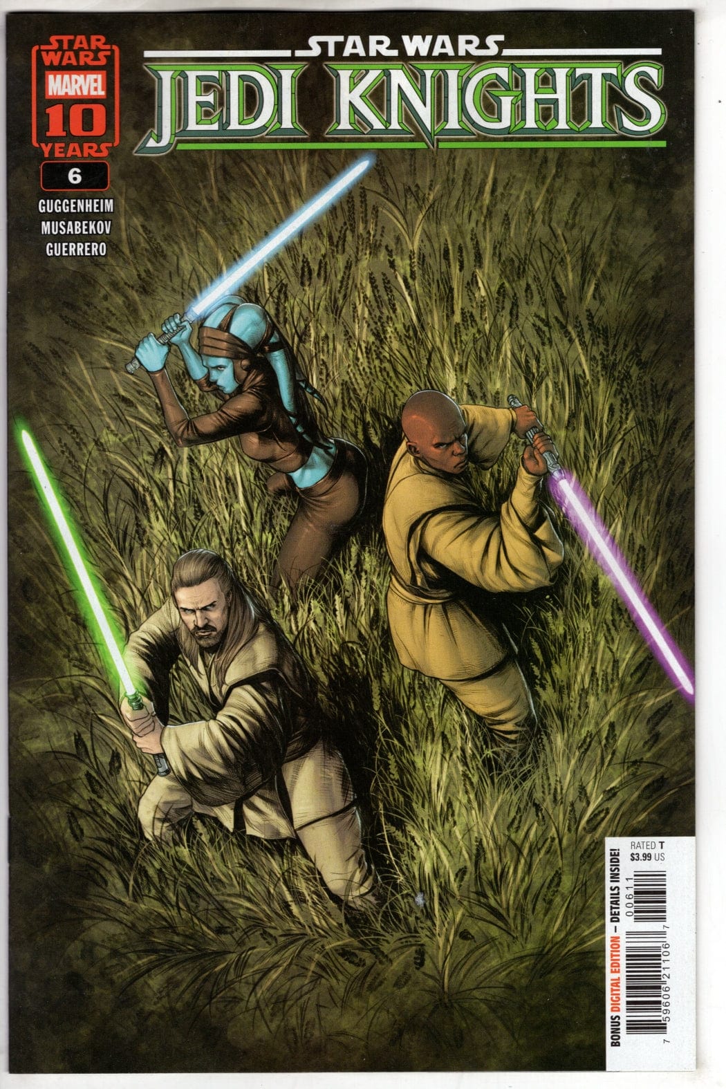 Marvel COMIC BOOK STAR WARS: JEDI KNIGHTS #6