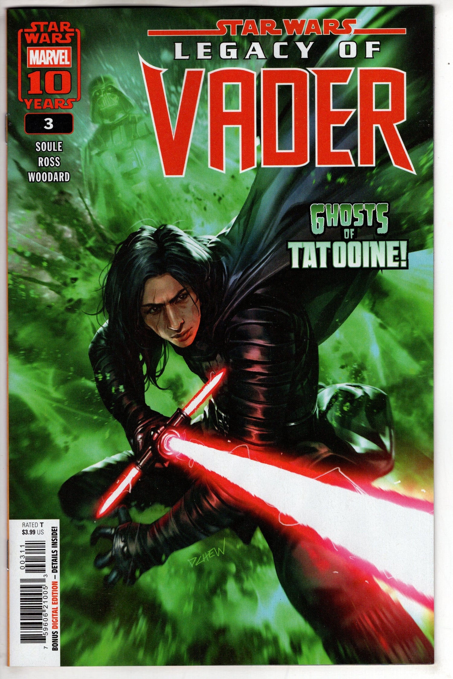 Marvel COMIC BOOK STAR WARS: LEGACY OF VADER #3