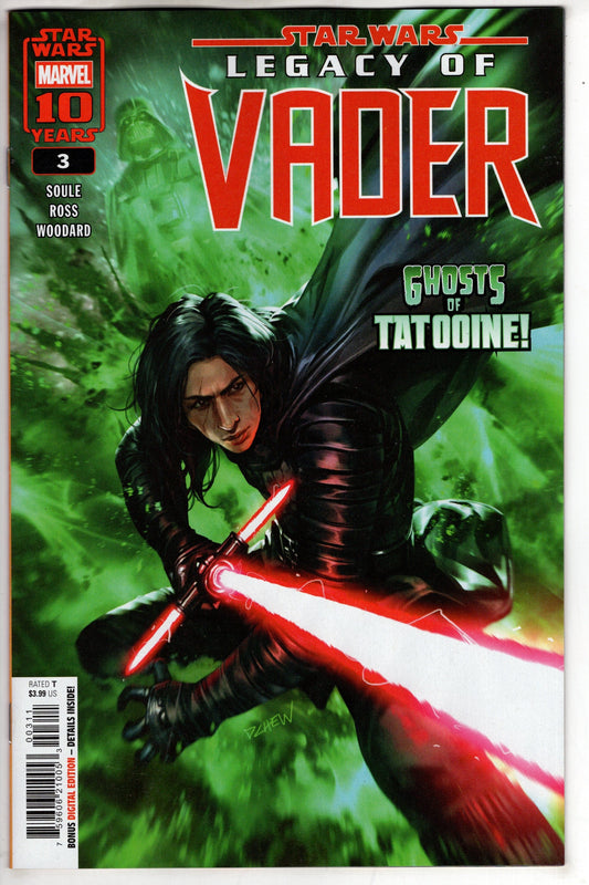 Marvel COMIC BOOK STAR WARS: LEGACY OF VADER #3