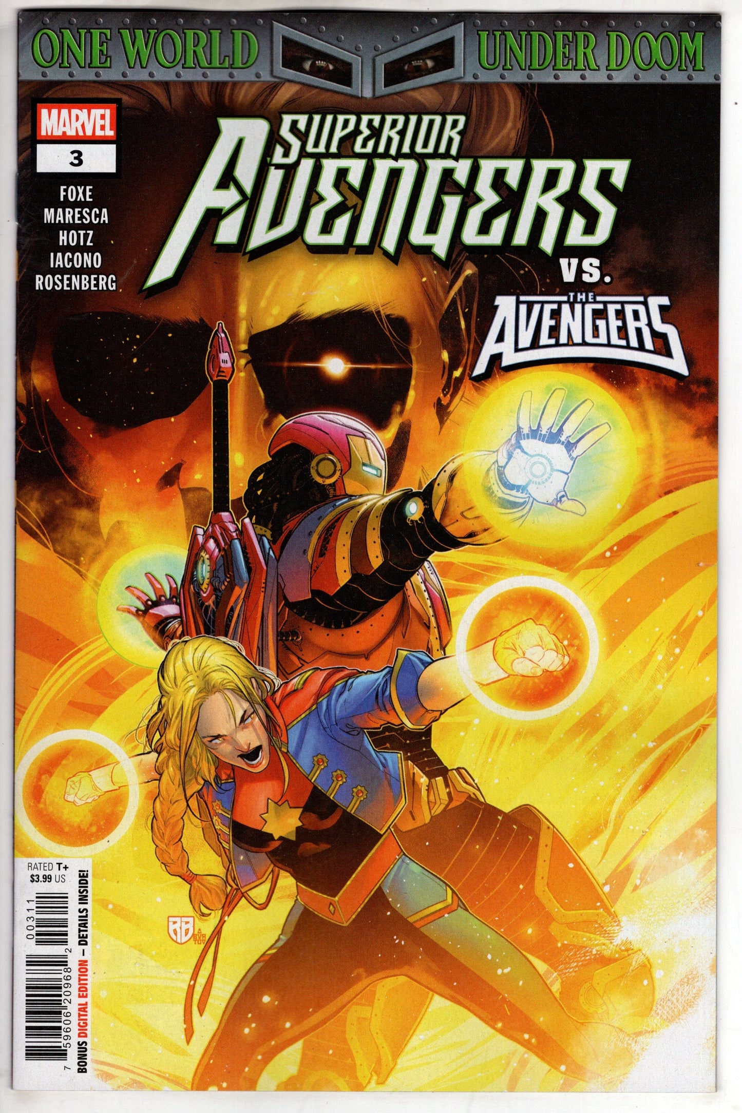 Marvel COMIC BOOK SUPERIOR AVENGERS #3 [DOOM]