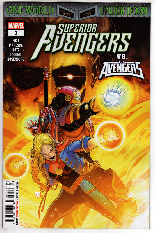 Marvel COMIC BOOK SUPERIOR AVENGERS #3 [DOOM]