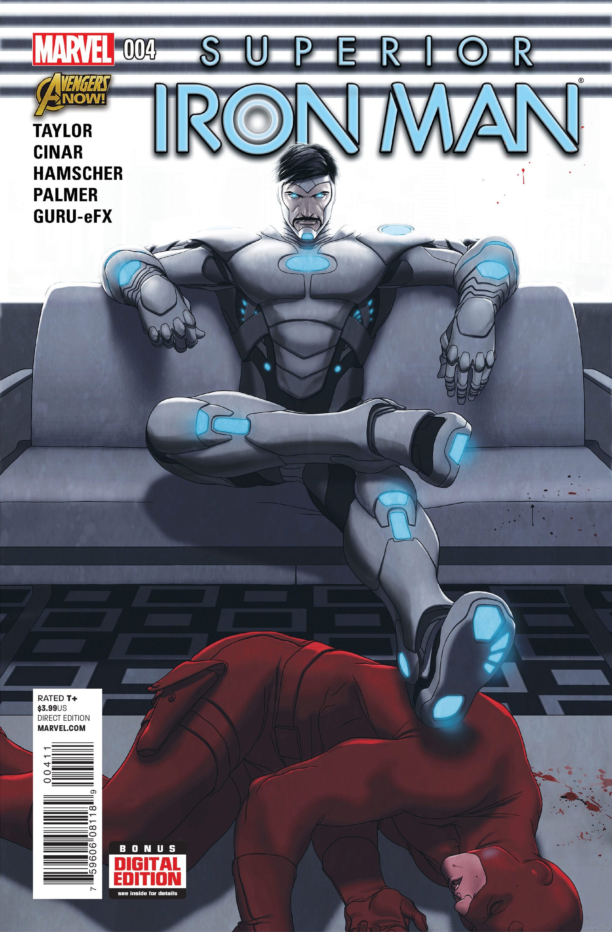 Marvel COMIC BOOK Superior Iron Man #4 (VF/NM)