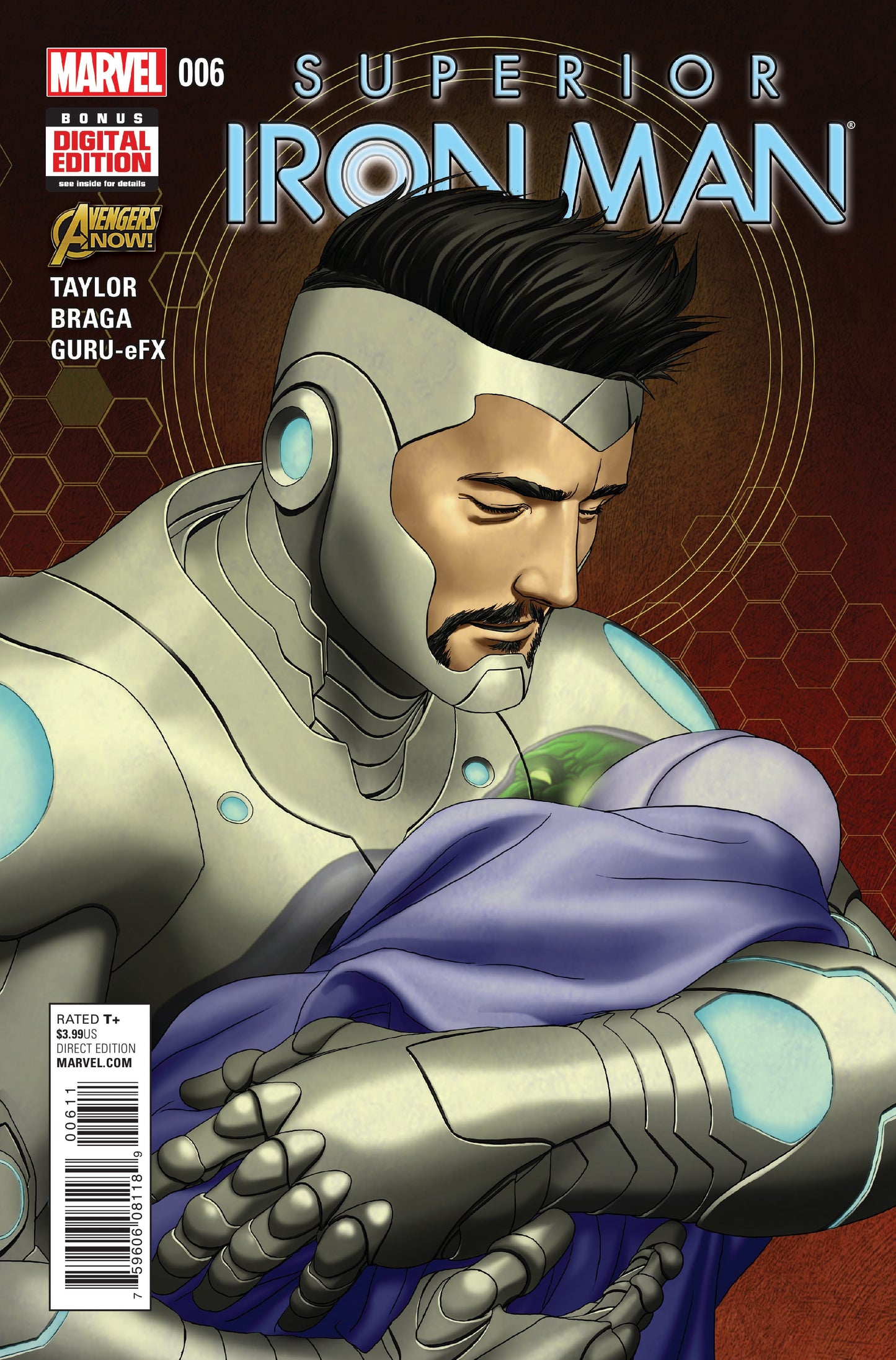 Marvel COMIC BOOK Superior Iron Man #6 (VF/NM)