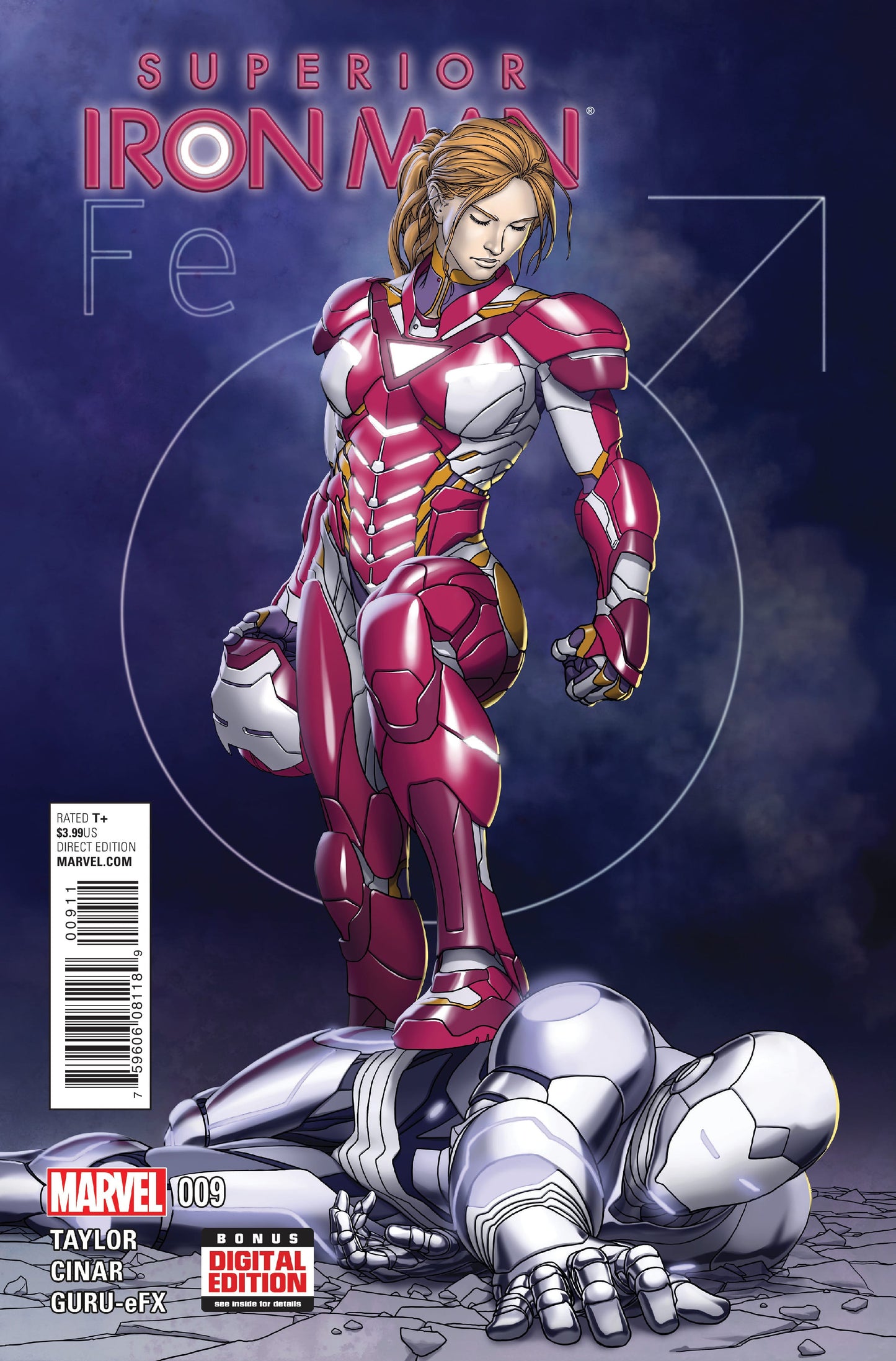 Marvel COMIC BOOK Superior Iron Man #9 (VF/NM)