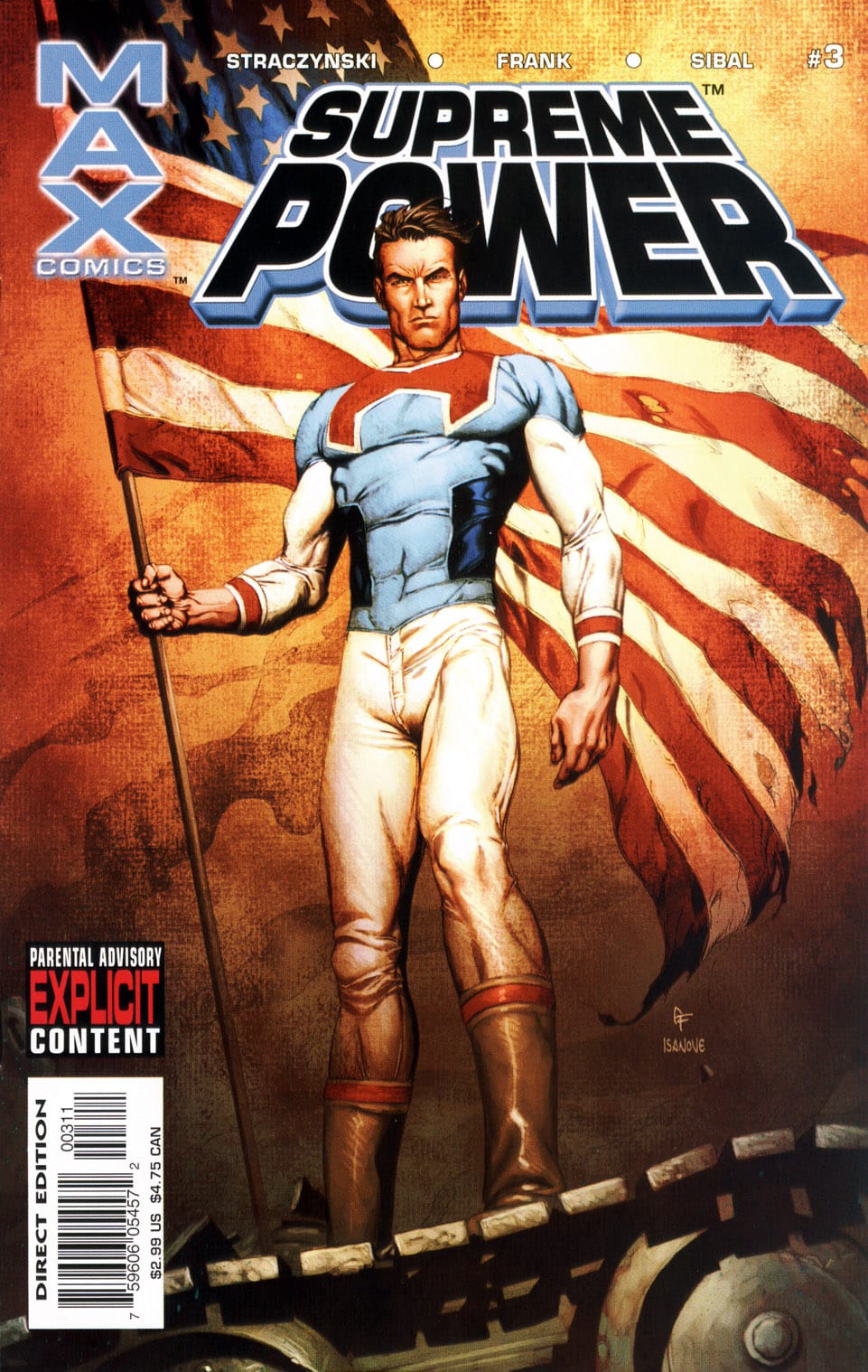 Marvel COMIC BOOK Supreme Power #3 (VF/NM)