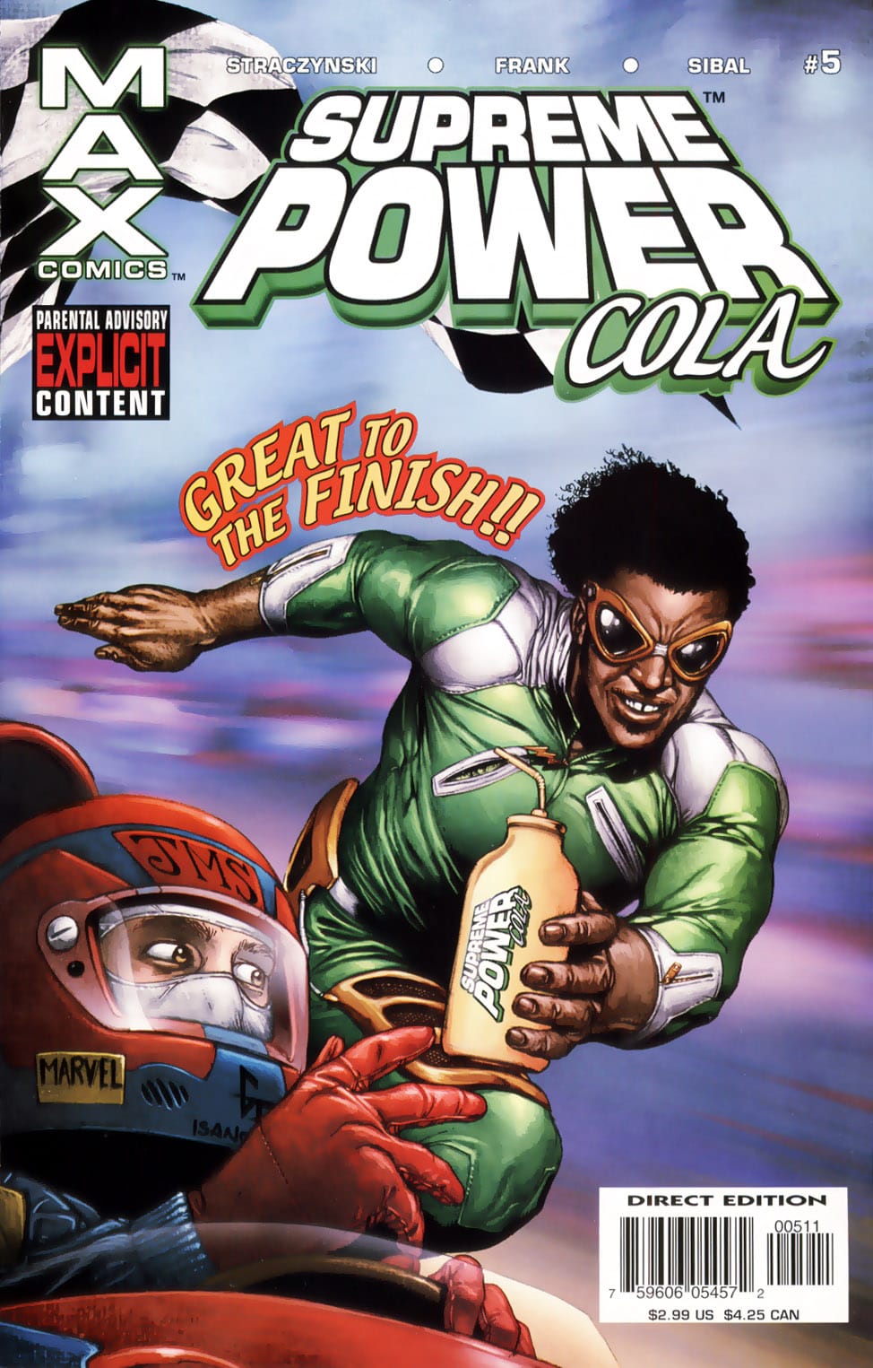 Marvel COMIC BOOK Supreme Power #5 (VF/NM)