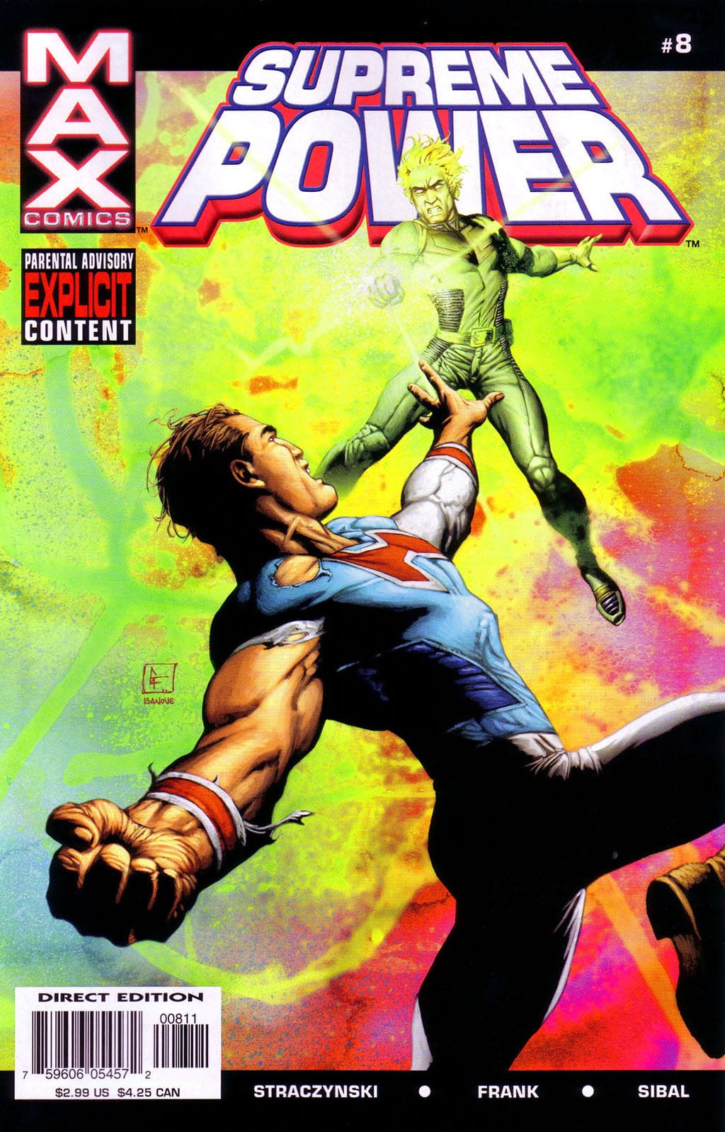 Marvel COMIC BOOK Supreme Power #8 (VF/NM)