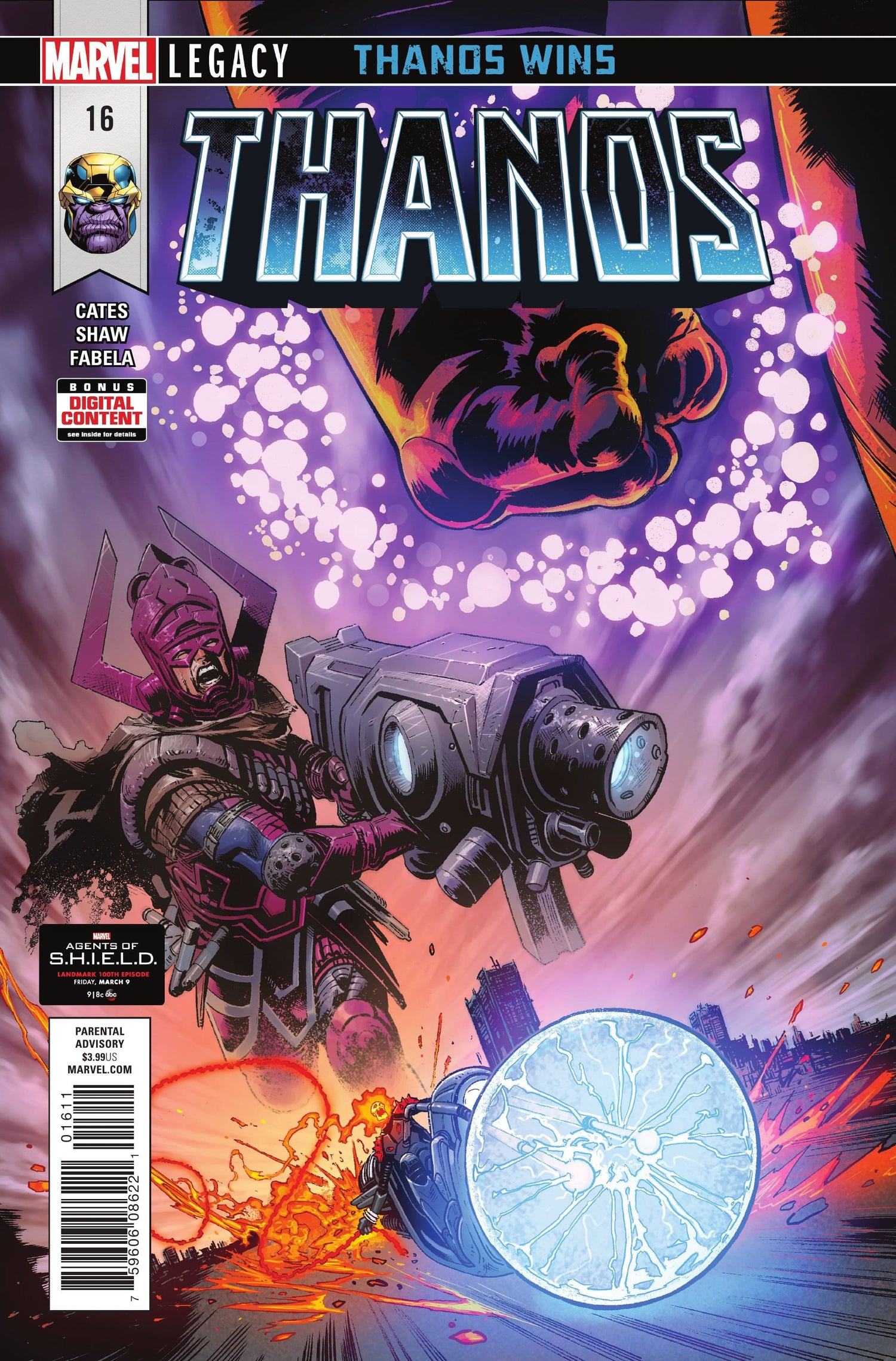 Marvel COMIC BOOK Thanos #16 (VF/NM)
