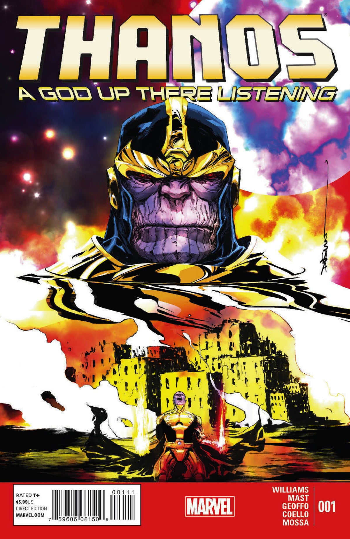 Marvel COMIC BOOK Thanos: A God Up There Listening #1 - CVR A (VF)