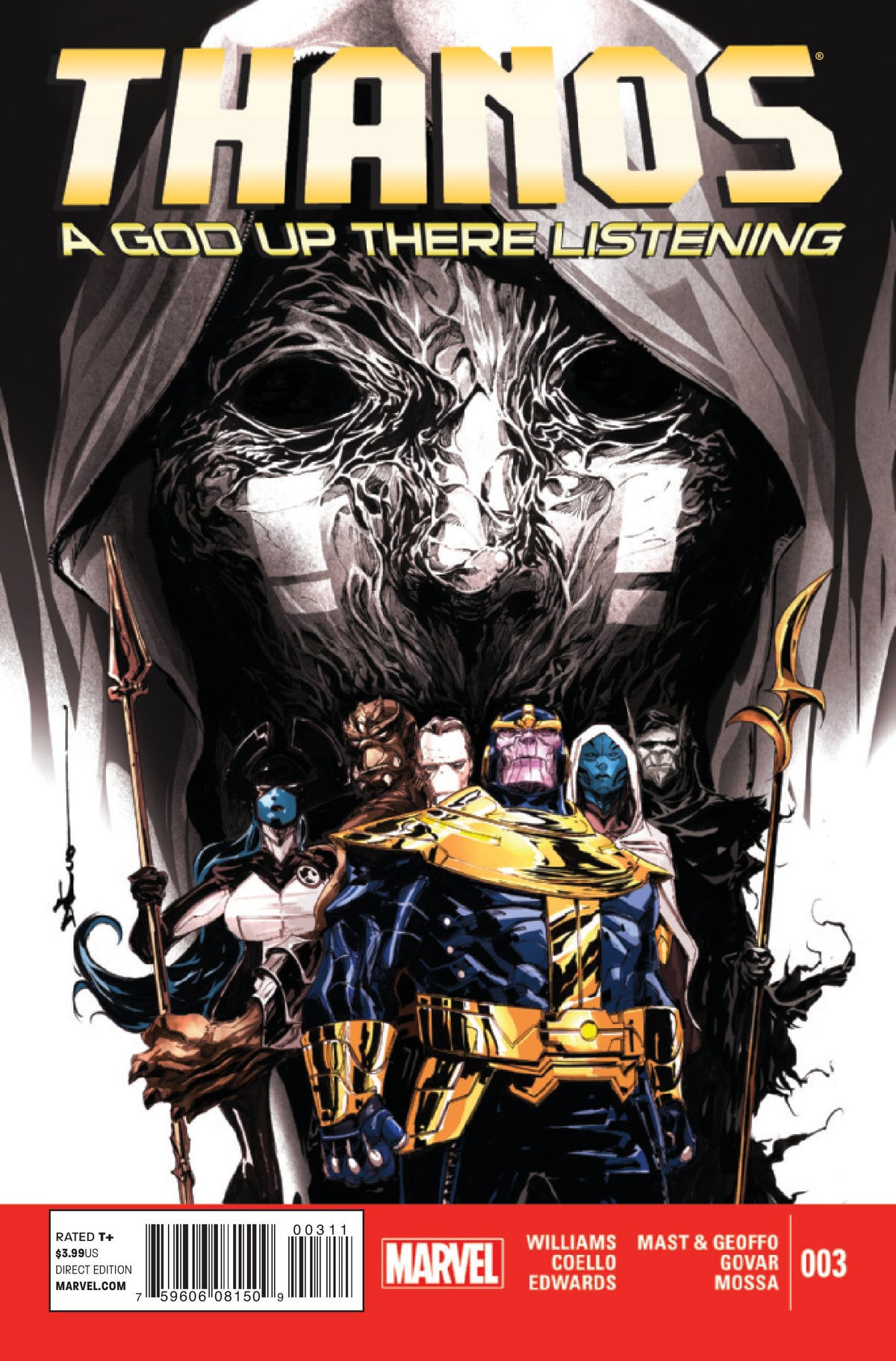 Marvel COMIC BOOK Thanos: A God Up There Listening #3 - CVR A (VF)