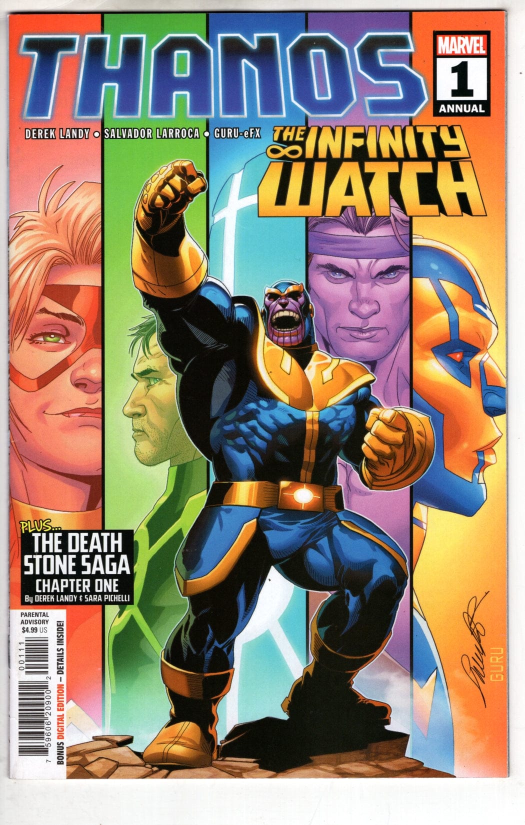 Marvel COMIC BOOK Thanos Annual #1 [Iw] (VF/NM)
