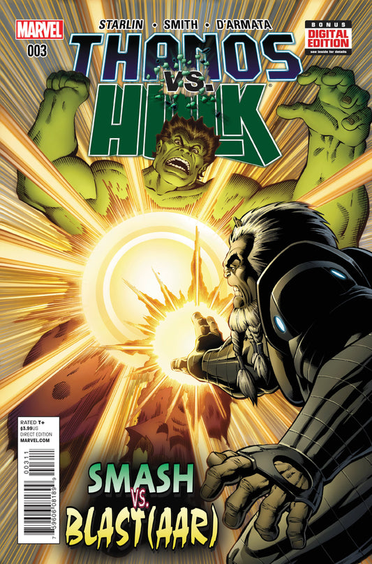 Marvel COMIC BOOK Thanos vs. Hulk #3 - CVR A (VF)