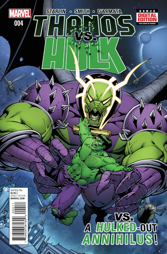 Marvel COMIC BOOK Thanos vs. Hulk #4 - CVR A (VF)
