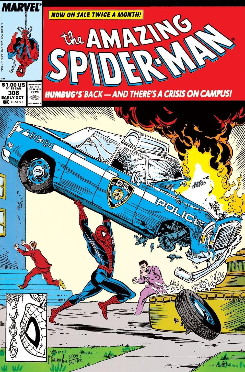 Marvel COMIC BOOK The Amazing Spider-Man #306 - CVR A (FN)