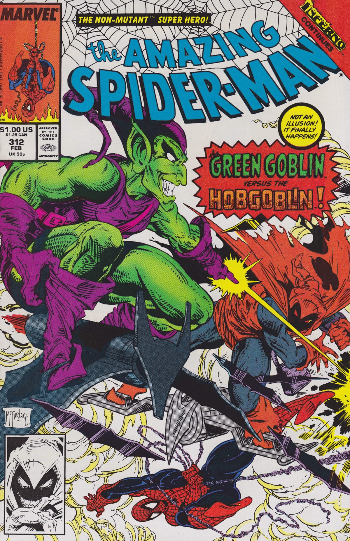 Marvel COMIC BOOK The Amazing Spider-Man #312 - CVR A (FN)