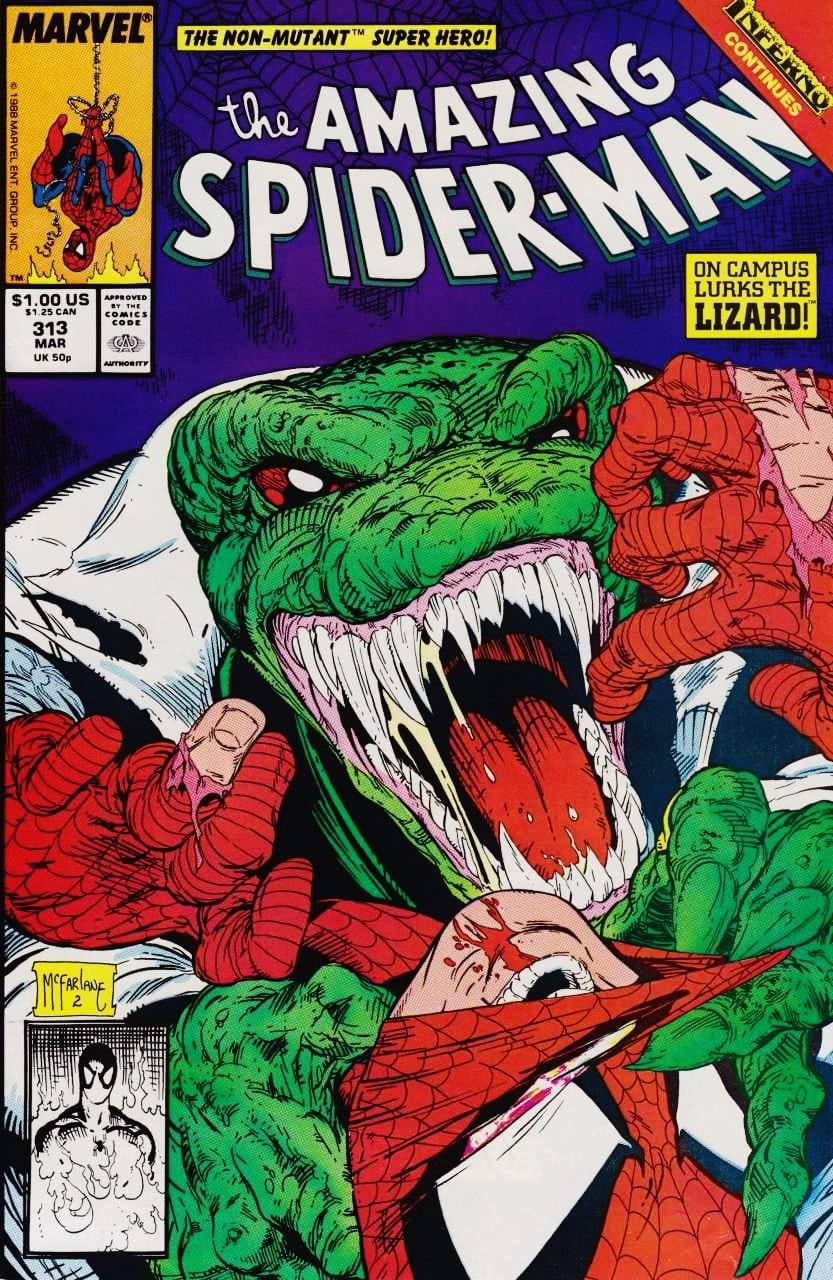 Marvel COMIC BOOK The Amazing Spider-Man #313 - CVR A (FN)