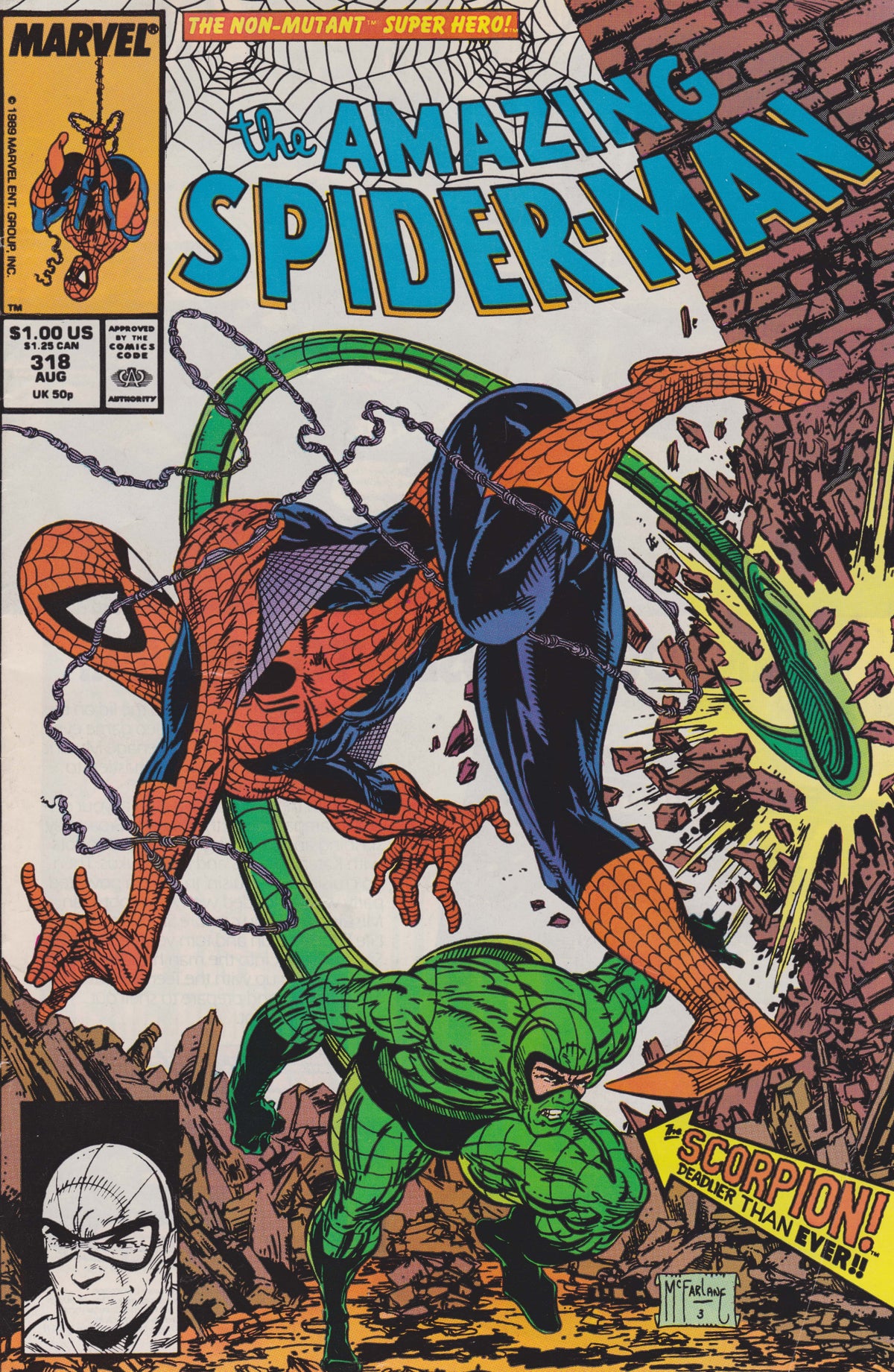 Marvel COMIC BOOK The Amazing Spider-Man #318 - CVR A (FN)