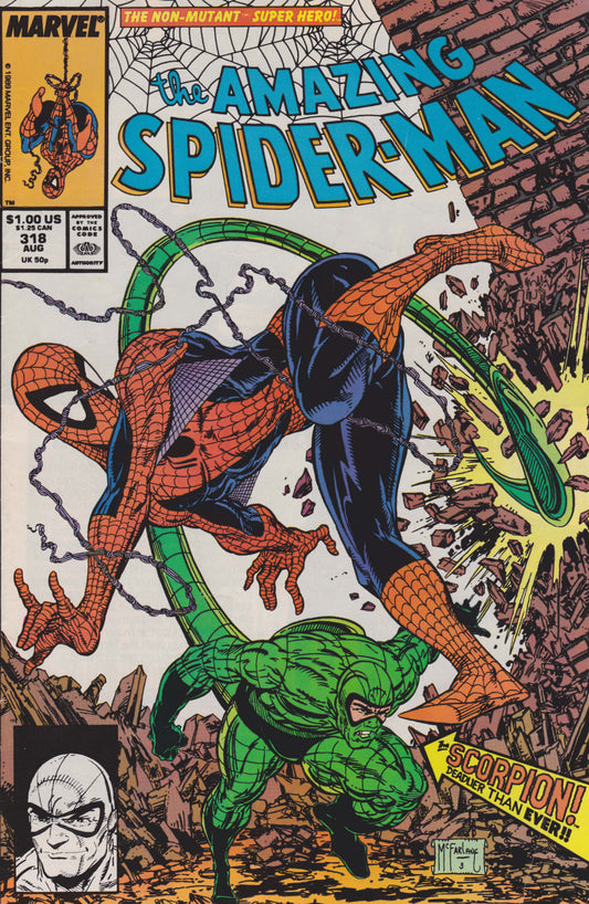 Marvel COMIC BOOK The Amazing Spider-Man #318 - CVR A (FN)