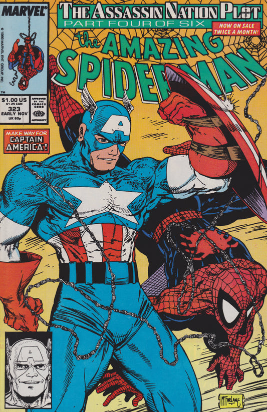Marvel COMIC BOOK The Amazing Spider-Man #323 - CVR A (FN)