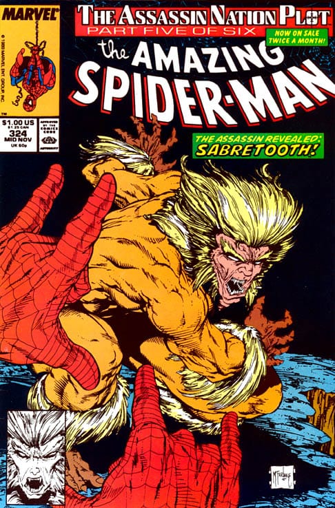 Marvel COMIC BOOK The Amazing Spider-Man #324 - CVR A (FN)
