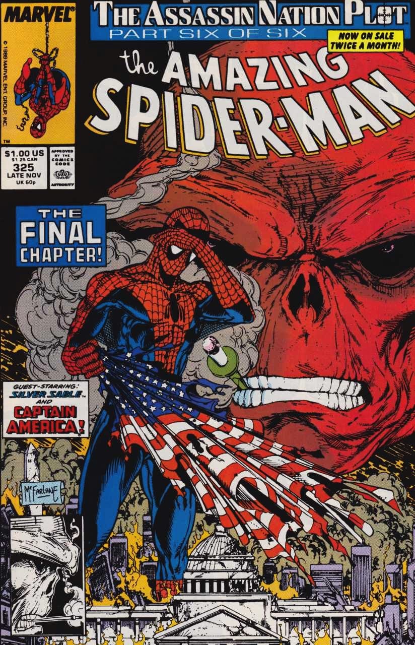 Marvel COMIC BOOK The Amazing Spider-Man #325 - CVR A (FN)