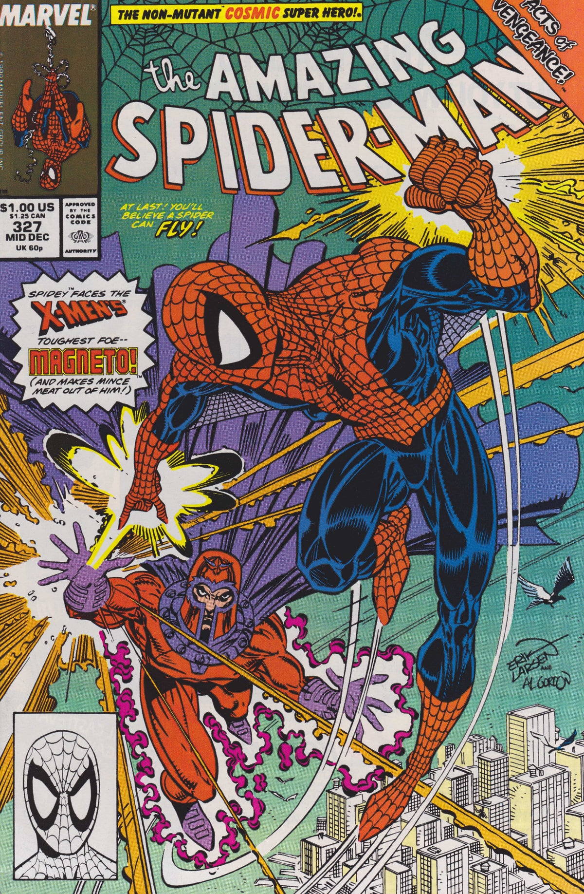 Marvel COMIC BOOK The Amazing Spider-Man #327 - CVR A (FN)