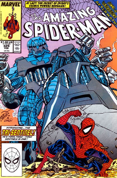 Marvel COMIC BOOK The Amazing Spider-Man #329 - CVR A (FN)