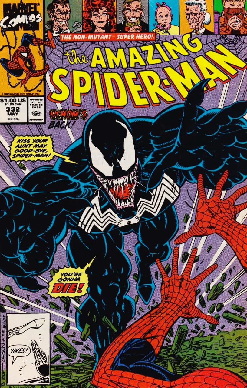 Marvel COMIC BOOK The Amazing Spider-Man #332 - CVR A (FN)