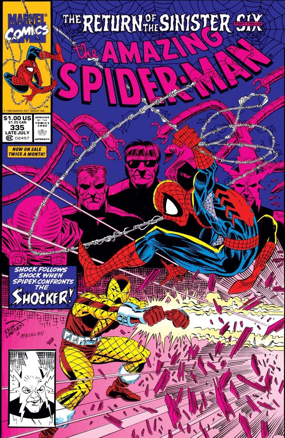 Marvel COMIC BOOK The Amazing Spider-Man #335 - CVR A (FN)