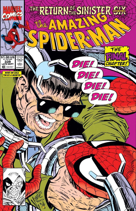 Marvel COMIC BOOK The Amazing Spider-Man #339 - CVR A (FN)