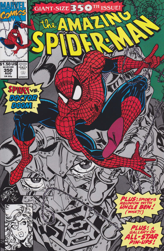 Marvel COMIC BOOK The Amazing Spider-Man #350 - CVR A (FN)