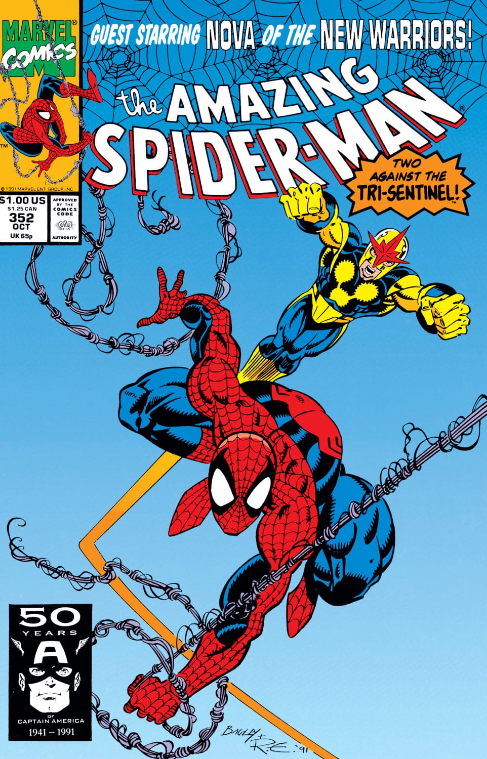 Marvel COMIC BOOK The Amazing Spider-Man #352 - CVR A (FN)