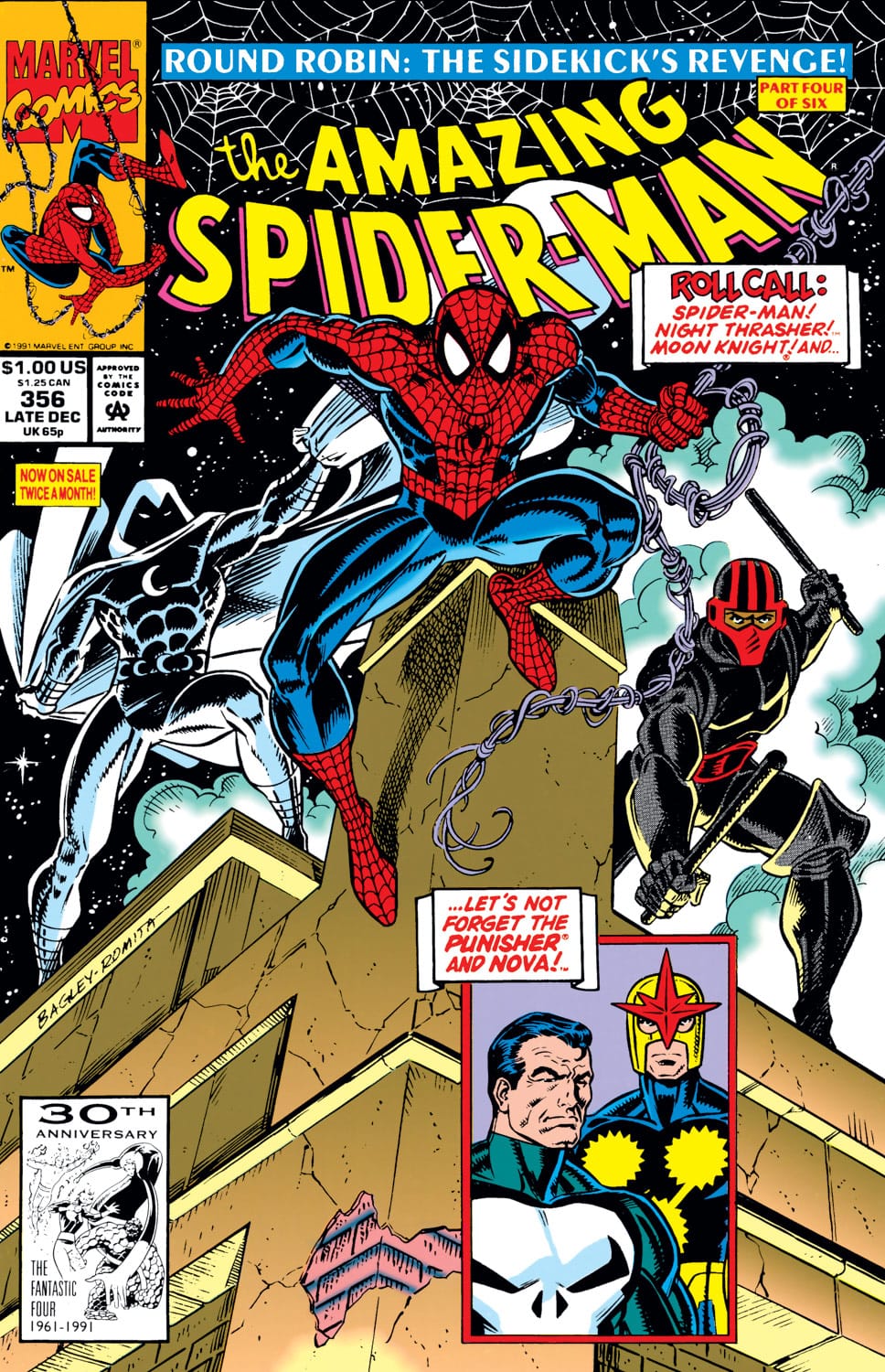 Marvel COMIC BOOK The Amazing Spider-Man #356 - CVR A (FN)