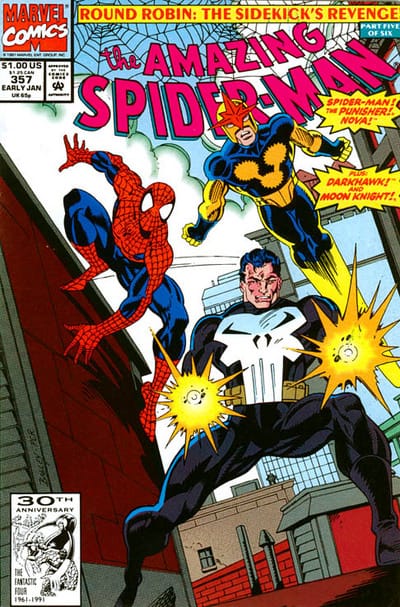 Marvel COMIC BOOK The Amazing Spider-Man #357 - CVR A (FN)