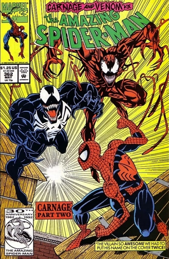 Marvel COMIC BOOK The Amazing Spider-Man #362 - CVR A (FN)