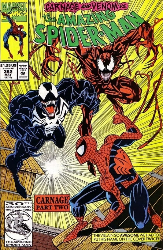 Marvel COMIC BOOK The Amazing Spider-Man #362 - CVR A (FN)