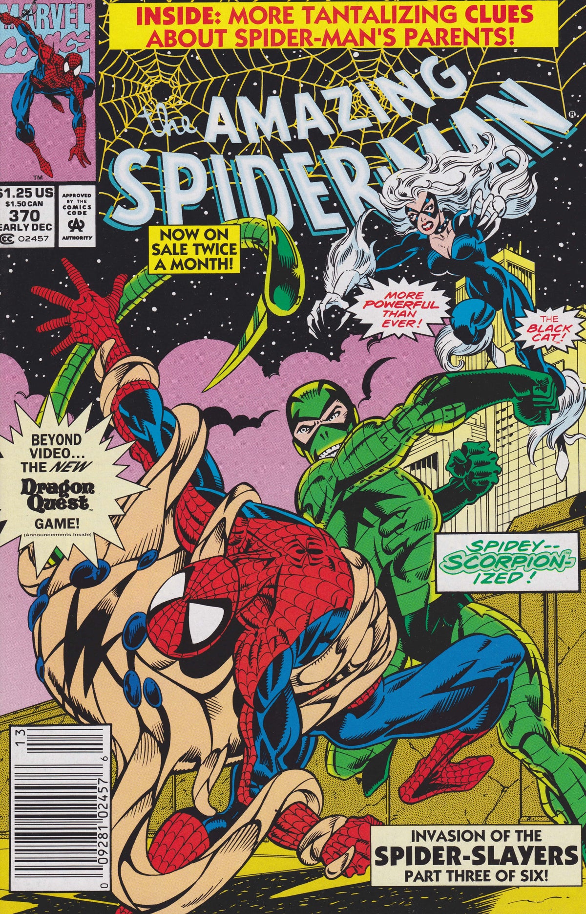 Marvel COMIC BOOK The Amazing Spider-Man #370 - CVR A (FN)
