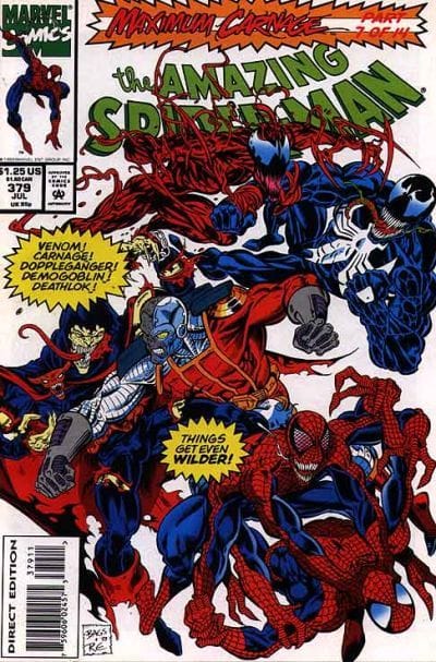 Marvel COMIC BOOK The Amazing Spider-Man #379 - CVR A (FN)