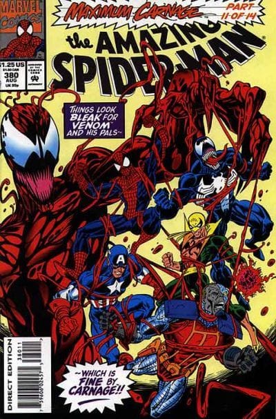 Marvel COMIC BOOK The Amazing Spider-Man #380 - CVR A (FN)