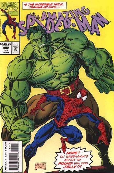 Marvel COMIC BOOK The Amazing Spider-Man #382 - CVR A (FN)