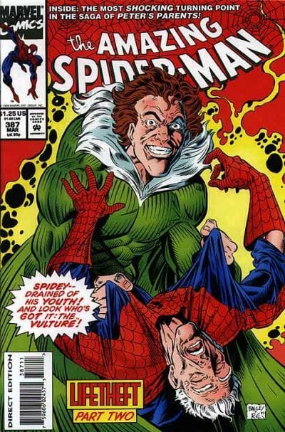 Marvel COMIC BOOK The Amazing Spider-Man #387 - CVR A (FN)