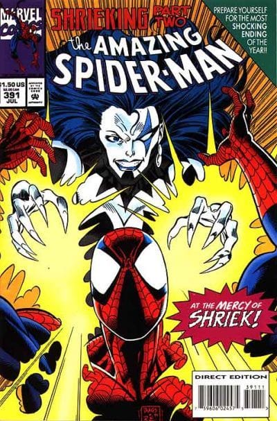 Marvel COMIC BOOK The Amazing Spider-Man #391 - CVR A (FN)