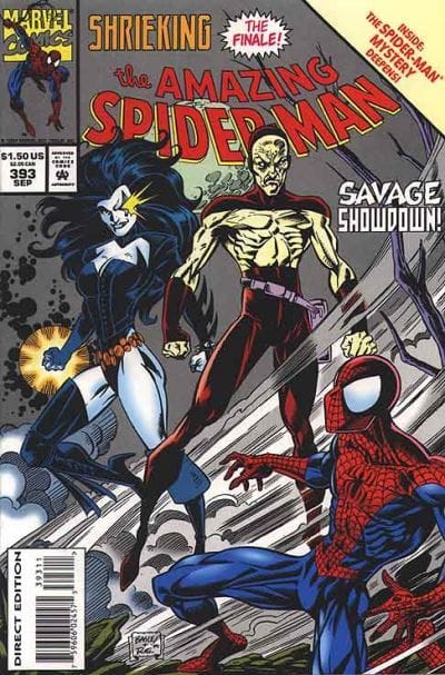 Marvel COMIC BOOK The Amazing Spider-Man #393 - CVR A (FN)