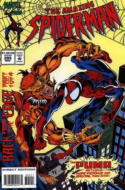Marvel COMIC BOOK The Amazing Spider-Man #395 - CVR A (FN)