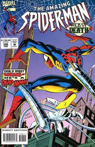 Marvel COMIC BOOK The Amazing Spider-Man #398 - CVR A (FN)