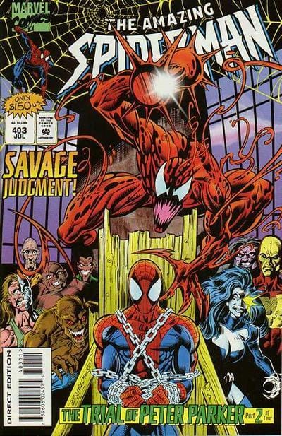 Marvel COMIC BOOK The Amazing Spider-Man #403 - CVR A (FN)