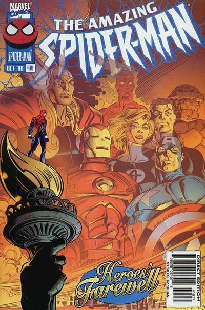 Marvel COMIC BOOK The Amazing Spider-Man #416 - CVR A (FN)